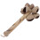 Durable Bamboo Handle Coconut Shell Shaking 1