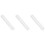 3Pcs White Acrylic Coffee Display Rack Heavy Duty Storage Holder 6