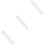 3Pcs White Acrylic Coffee Display Rack Heavy Duty Storage Holder 7