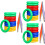 36Pcs Assorted Color Child Leash Walking Ropes for Kindergarten Safety 11