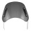 2Pcs Black Motorcycle Windshield ABS Iron Wind Deflector for Motorbike 2