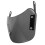 2Pcs Black Motorcycle Windshield ABS Iron Wind Deflector for Motorbike 3