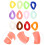 Women'S Earring Accessories Assorted Color Acrylic 100pcs 9