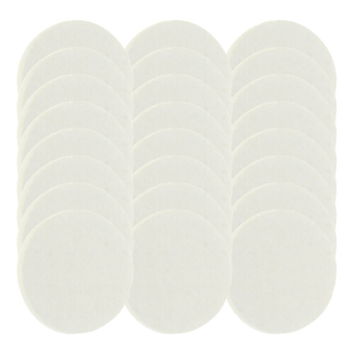 600St Diffuser Pads Katoen Wit Vervangbaar Aromatherapie Sieraden