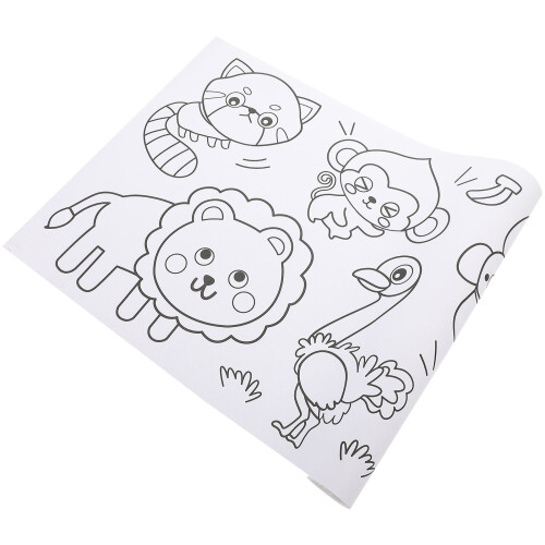 Kinder Malrolle Zeichenpapier Für Schule Und Freizeit 1