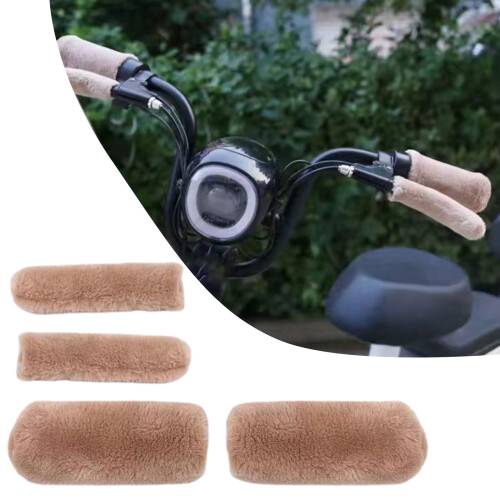 Motorcycle Handlebar Covers Comfortable Handlebar Gloves Protect Your Hands from Cold Weather 1