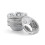 200 counts Disposable Baking Tinfoil Cupcake Circular Egg Tart Mold Cups 2