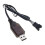 Câble de chargement USB pour voiture télécommandée 7,4 V 5