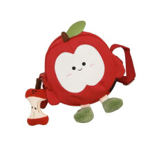 Cartoon Fruit Design Practical Nylon Backpacks For School Bag Travel Daily Use