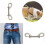Zinc Alloy Double Ended Bolt Snap Clips 6 Pcs 6