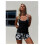Dames boho bloemen tanktop badpak set 2-delig 1