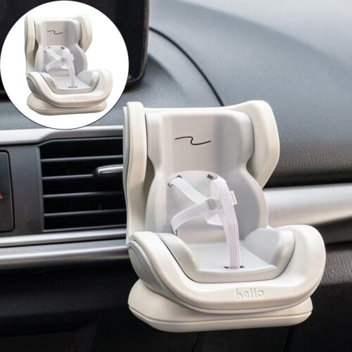 Puppenautositz-Dekorhalter mit Sicherheitsgurt (1 Stück) 1