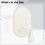 Mini lampe de lecture portable rechargeable à pince blanche 3