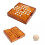 Wooden Solitaire Board Cognitive Chess Educational Intellectual Strategy Games 5