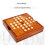Wooden Solitaire Board Cognitive Chess Educational Intellectual Strategy Games 6
