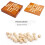 Wooden Solitaire Board Cognitive Chess Educational Intellectual Strategy Games 7