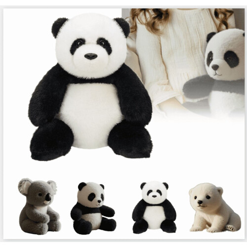 Λούτρινο παιχνίδι Panda για συναισθηματική υποστήριξη – Εξαιρετικά μαλακό, 17,72