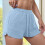 Damen-Pyjamashorts aus Waffelstrick mit Taschen 5