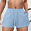 Damen-Pyjamashorts aus Waffelstrick mit Taschen 6