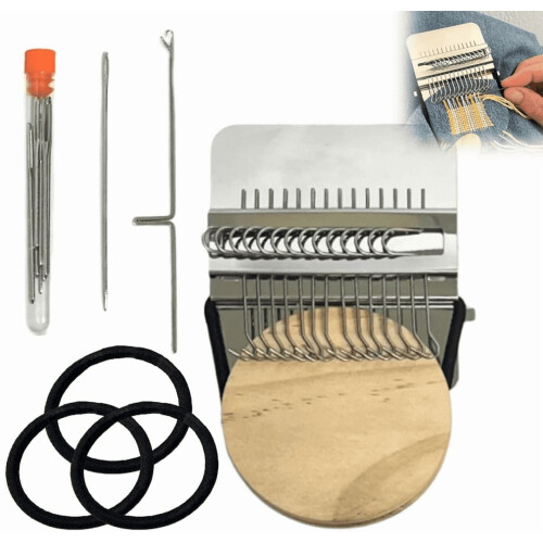 Kit de tejido PatchMaker2.0 para principiantes con 14 ganchos. 1