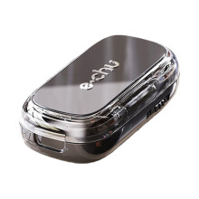 2026 New Pill Cutter Splitter for Cutting Multiple Pills,1/2 1/4 Pill Cutter Splitter for Small and Tiny Pills(Clear Black)