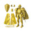 Figurine de robot chevalier 4,7 pouces imprimée en 3D multi-articulée 1