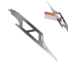 Lames de scie alternative bimétalliques en carbure de tungstène de 225 mm (9 pouces), 16 dents par pouce, longueur de travail de 204 mm, pour la