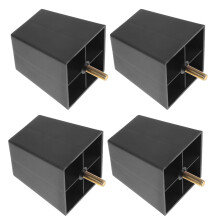 4-Pack 8cm Screw-On Replacement Sofa Legs Table Feet Chair Furniture Legs Support