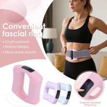 6-in-1 Multifunctional Massage Device Set with Attachments for Head, Neck, Trapezius, Waist, Legs, Feet – Handheld Ergonomic Massager