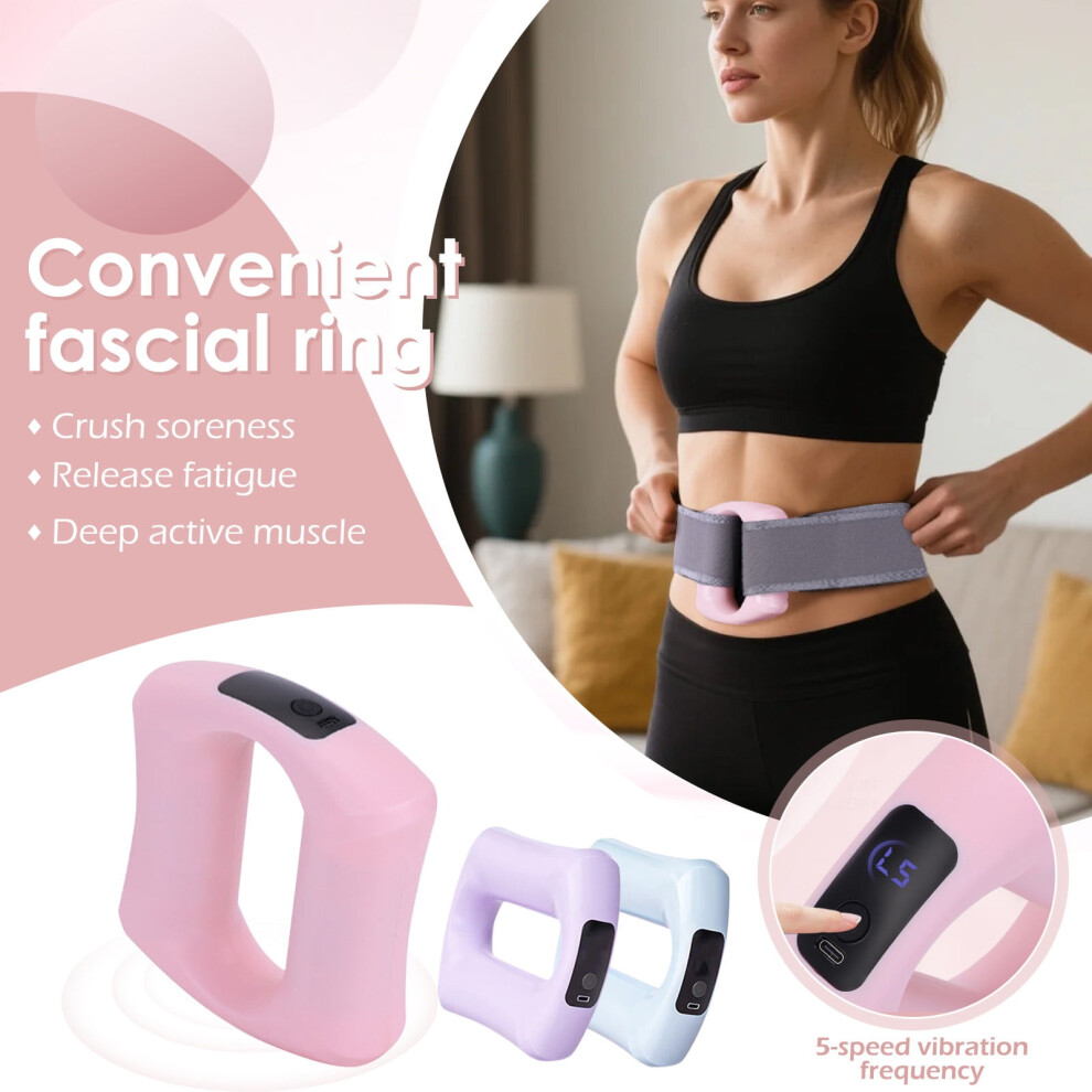 6-in-1 Multifunctional Massage Device Set with Attachments for Head, Neck, Trapezius, Waist, Legs, Feet â Handheld Ergonomic Massager