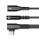 Type C til 3,5 mm hovedtelefonadapter med 60W PD og 90 vinkel 1