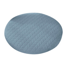 Coussin de siège rond, 35,5 x 35,5 cm, pour tabouret rond, avec base antidérapante, housse de chaise ronde rembourrée et douce pour la maison, la