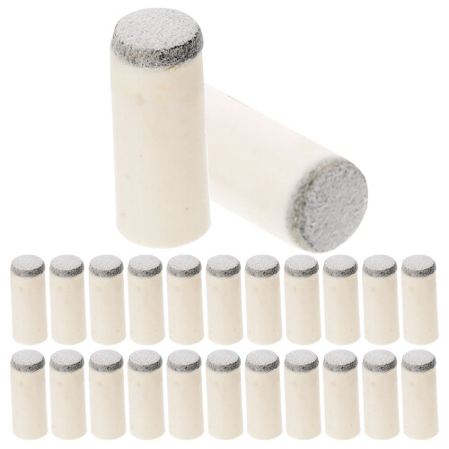 Pool Cue Tips Wear-Resistant for Daily Use 100Pcs