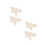 2Paren Paar Strik Knopen Van Stof DIY Versiering 3