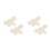 2Paren Paar Strik Knopen Van Stof DIY Versiering 7