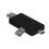 USB 3.1 Type C / Type A Card Reader for SD & Micro SD Memory Cards 3