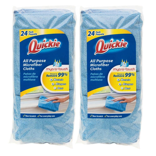 Microfiber Towel 14 in x 14 in 48-Pack