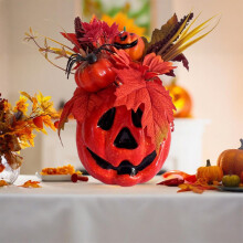 Halloween-koristeet, kurpitsa, aave, pääkallo, 3-osainen setti