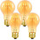 Λαμπτήρες Edison A19, Θερμό φως Amber, 2200K, Συσκευασία των 4 1