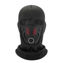 Winterhelm, warme capuchon, gezichtsmasker voor mannen