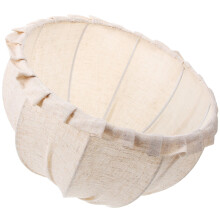 Abat-jour cylindrique rond en tissu beige (1 pièce)