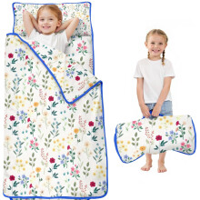 Pioneer Flower Floral Print Pattern Toddler Nap Mats for Kids Preschool,Sleeping Mat Bag or Kids,Toddler Sleeping Bag,Toddler Nap Mat or Daycare
