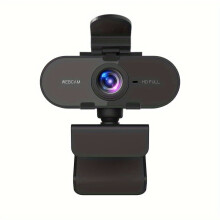 Full HD1080P webkamera mikrofonnal, széles látószöggel, autofókusszal,