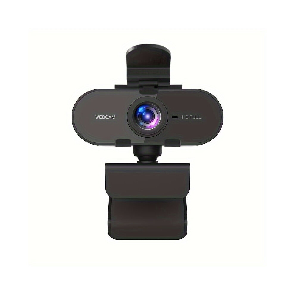 Full Hd 1080P Webcam With Mic, Plug & Play, Wide Angle, Auto Focus, 360 Rotation, Low Noise Â Compatible With Skype, Zoom, Streaming 9071309075601