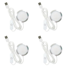 4X DIY LED Lamp Kit: Only Hardware NO 3D Printed Parts, Bright Light Energy-Efficient Custom Lighting Project