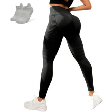 Leggings da donna a vita alta con effetto stimolante metabolico 3D