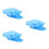 3Pièces Casquettes Multi-Usages Bleues En Polyester Pour Restaurateurs 4