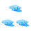 3Pièces Casquettes Multi-Usages Bleues En Polyester Pour Restaurateurs 6