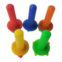 5pcs Creative Drawing Stamper Colorful Stamps Pre-cut Coloring Toy with Portable Handle Interactive Painting Kit