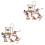 2Ensembles Figurines Plastique Mini Hommes Décor Paysage 5